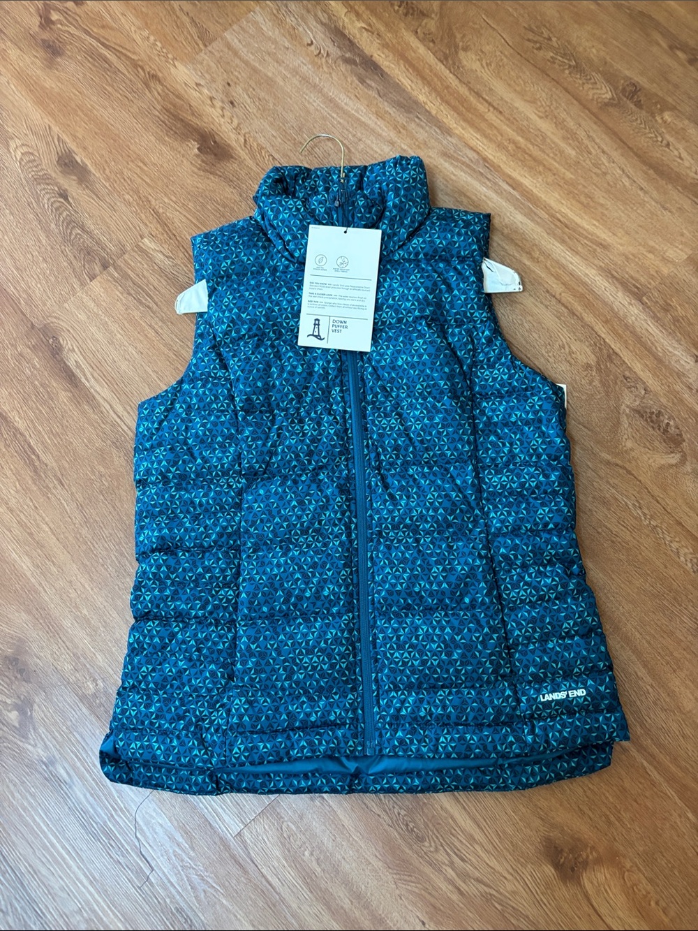 Lands End puffer vest